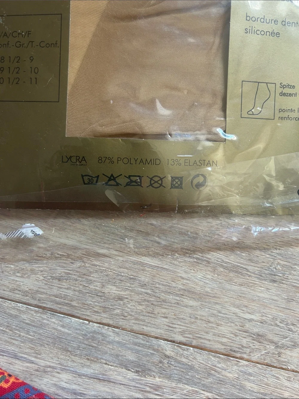 Yves Saint Laurent YSL Lycra Pantyhose  15 bas Concorde new never used